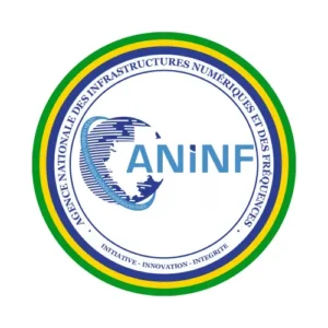 Logo de l'ANINF du Gabon-Africa DigiEmpower formations gratuites pour les jeunes. design by adambita237