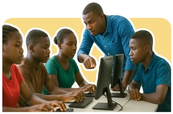 Des jeunes africains qui se forment, se connectent pour transformer leur avenir avec Africa Digiempower