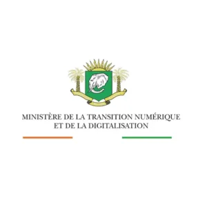 logo du ministère de la digitalisation et de la transition numérique de cote d'ivoire-Africa DigiEmpower formations gratuites pour les jeunes. design by adambita237