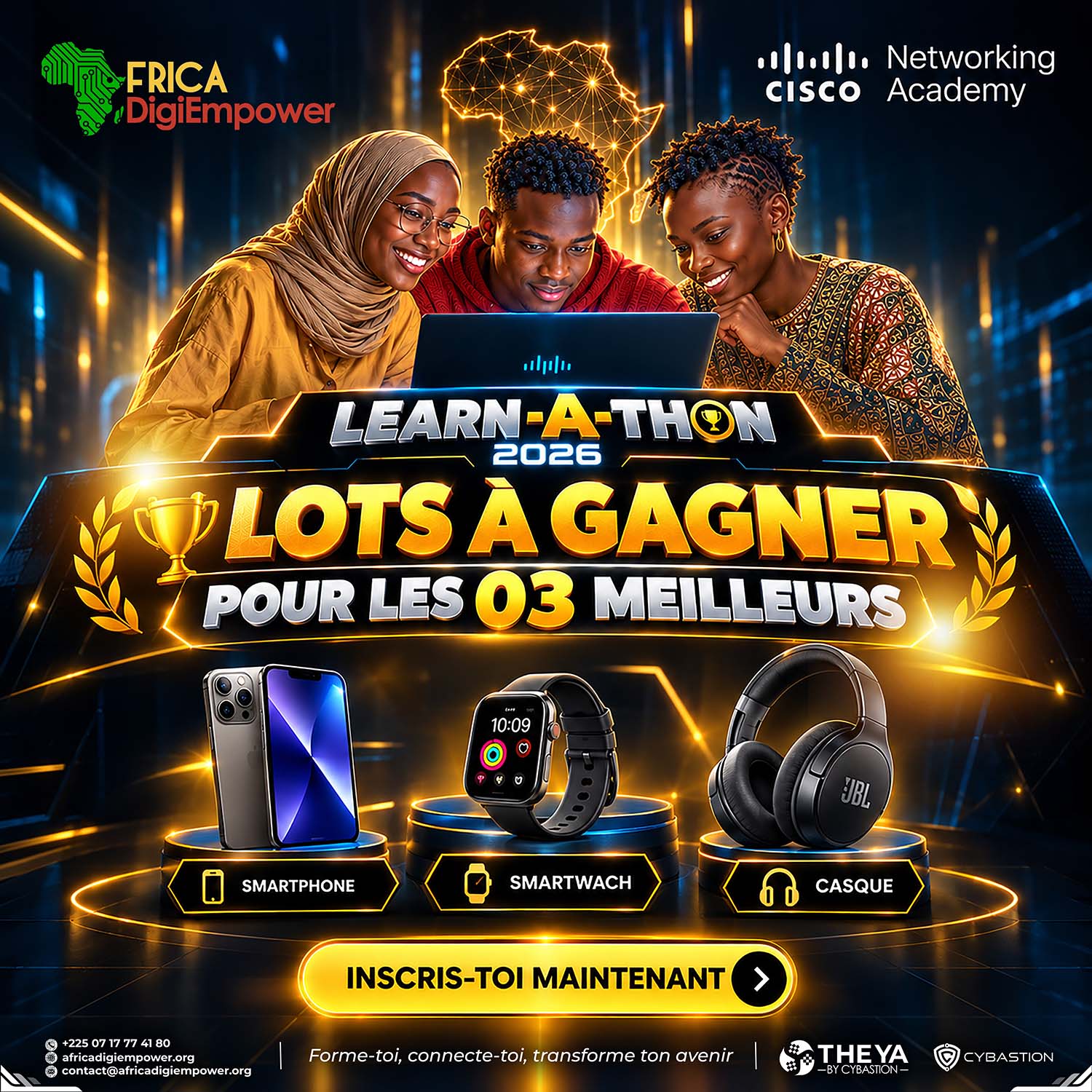 🏆 LEARN-A-THON 2026 EST LANCÉ ! 🔥DES LOTS A GAGNER POUR LES 3 MEILLEURS🔥 💯 FORMATION ET PARTICIPATION 100 % GRATUITES !