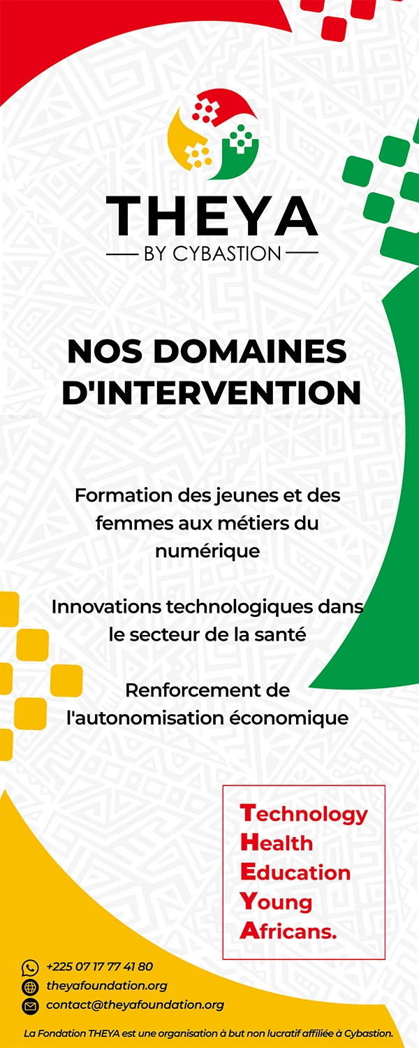 Roll up theya 26-Africa DigiEmpower formations gratuites pour les jeunes. design by adambita237